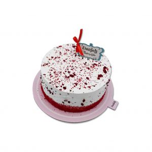 کیک تولد- ارسال هدیه به تهران- ارسال هدیه به ایران- تبریک تولد- کیک کیک رد ولوت(Red velvet)